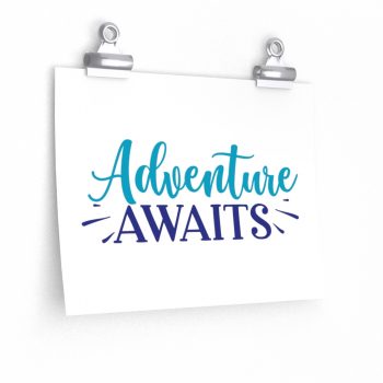 Wall Art Posters Prints - Adventure Awaits