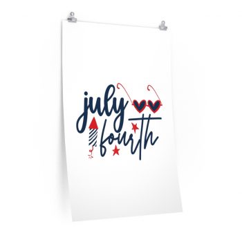 Wall Art Posters Prints - July Fourth Fireworks Sunglasses