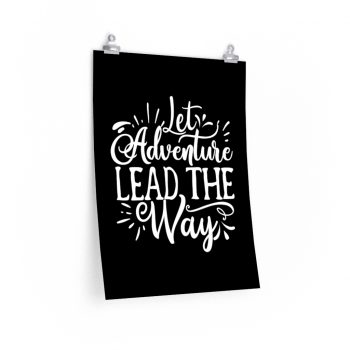 Wall Art Posters Prints - Let Adventure Lead the Way