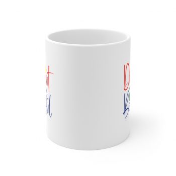 White Coffee Mug - Different is Beautiful Autism