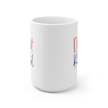 White Coffee Mug - Different is Beautiful Autism