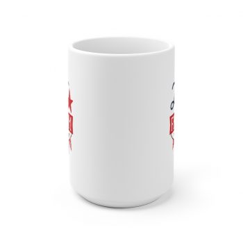 White Coffee Mug - Let Freedom Bling 4th of July