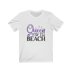 Adult Short Sleeve Tee T-Shirt Unisex - Queen Of The Beach