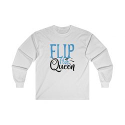 Adult Ultra Cotton Long Sleeve Tee - Flip Flop Queen