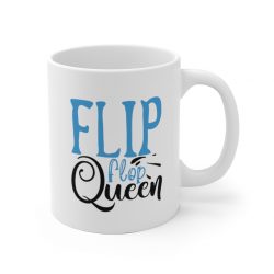 White Coffee Mug - Flip Flop Queen