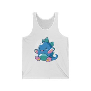 Adult Unisex Jersey Tank Shirt Top - Little Baby Dragon