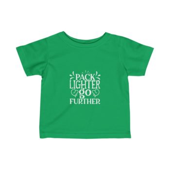 Kids T-Shirt Infant Fine Jersey Tee - Pack Lighter Go Further