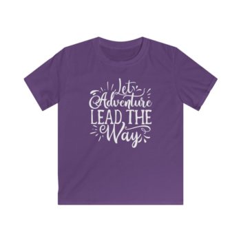 Kids T-Shirt Youth Softstyle - Let Adventure Lead the Way