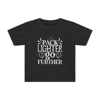 Kids Preschool T-Shirt 2T - 4T - Pack Lighter Go Further - Image 3