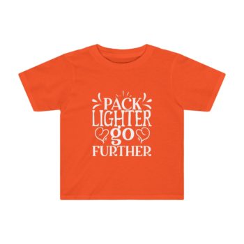 Kids Preschool T-Shirt 2T - 4T - Pack Lighter Go Further - Image 2