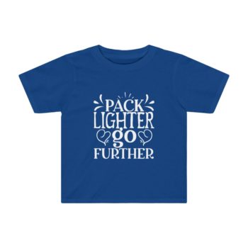 Kids Preschool T-Shirt 2T - 4T - Pack Lighter Go Further - Image 6