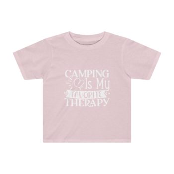 Kids Preschool T-Shirt 2T - 4T - Camping is my Favorite Therapy - Image 8