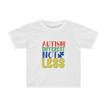 Kids Preschool T-Shirt 2T - 4T - Autism Different Not Less