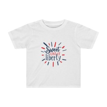 Kids Preschool T-Shirt 2T - 4T - Sweet Land of Liberty 4th of July