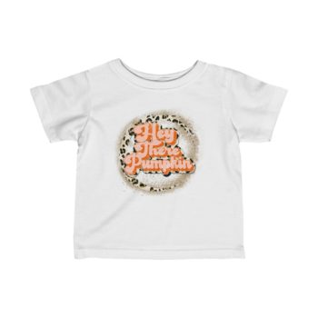 T-Shirt Infant Fine Jersey Tee - Hey There Pumpkin