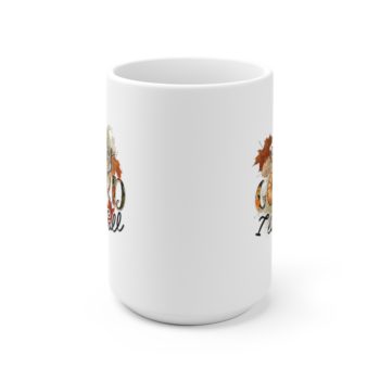 White Coffee Mug - Oh my Gourd I Love Fall - Image 5